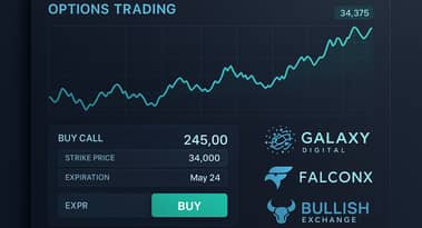 Bullish shares surge 10% after plans to launch crypto options trading in US