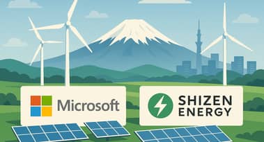 Microsoft secures 100MW clean power deal in Japan with Shizen Energy