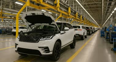 JLR تستأنف الإنتاج في المملكة المتحدة بعد هجوم إلكتروني يعطل سلسلة التوريد العالمية