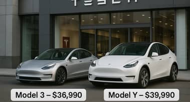 Tesla launches cheaper Model 3 and Model Y to revive demand, shares slide 4%
