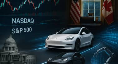 US digest: Tesla's lower cost models, US Canada trade talks, markets close in red