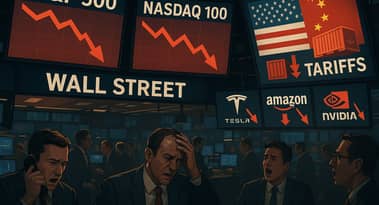 Wall Street sinks after Trump tariff threats, S&P, Nasdaq, Nvidia and Tesla plunge