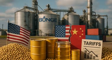 Bungee-aksjer hopper når Trump truer med å kutte kinesisk matoljeimport
