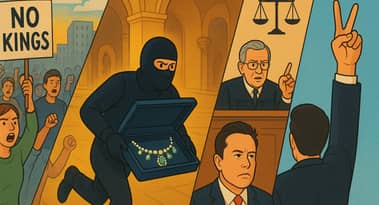 Morning brief: 'No Kings' protest, Heist at the Louvre, Bolivia elects new leader