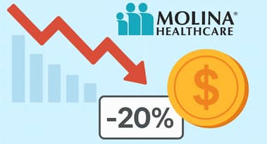 Molina Healthcare shares slip as rising medical costs force third profit cut of 2025
