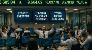 Europe markets start week strong on Fed easing hopes, resilient corporate results