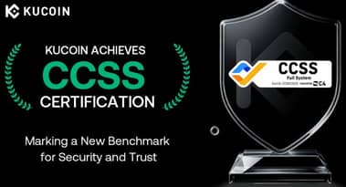 KuCoin becomes the 1st top-10 exchange to earn CCSS security certification