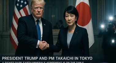 På innsiden av Trumps Japan-besøk: Nobelprispush, avtale om sjeldne jordarter og mer