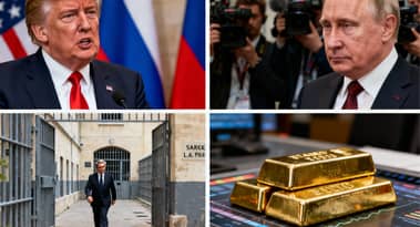 Les pourparlers Trump-Poutine sont au point mort, Sarkozy commence sa peine de prison, l’or s’effondre
