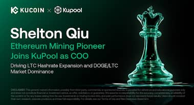 KuPool names Shelton Qiu as COO to scale Litecoin and Dogecoin mining operations