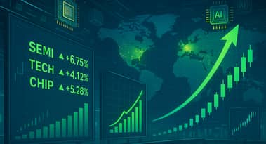 Globale teknologiaktier stiger, da Nvidias store kvartal genopliver AI-optimisme