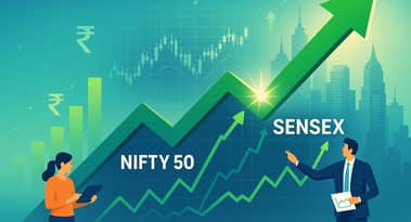 Nifty 50 Index rises as RBI unveils “shock-and-awe” strategy