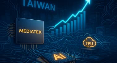 Google AI deal sparks 20% weekly jump in MediaTek shares