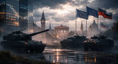 Europe bulletin: UK defence stocks slide, Ukraine peace talks strain, Bulgaria joins Euro