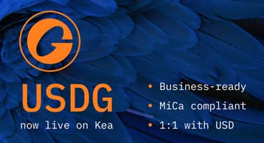The premier global stablecoin USDG is now available on Kea