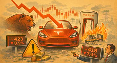 Why Tesla stock is sliding 3% after hitting new highs earlier in the day