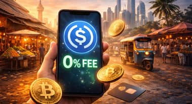 Bitget Wallet launches zero-fee USDC on-ramp across emerging markets