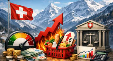 Swiss inflation stirs after months of calm, reducing pressure for negative rates