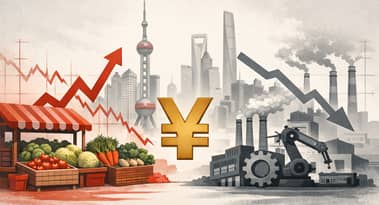 التضخم في الصين يصل إلى ما يقرب من أعلى مستوى له خلال ثلاث سنوات بينما يؤثر انكماش المصانع على الطلب