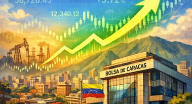 Venezuela stocks hit record as investors bet on post-Maduro turnaround