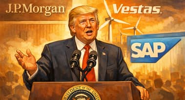 European JPMorgan chief says standing up against Trump good for business
