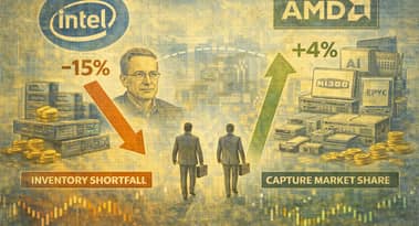 AMD stock jumps 4% on Friday: is Intel’s Q4 report the catalyst?