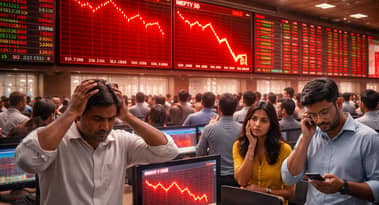 Indian stocks slump to three-month lows on weak earnings, FII outflows, global risks