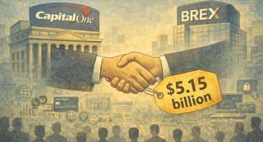 Capital One vil købe stablecoin fintech Brex for 5,15 milliarder dollars i kontant- og aktiehandel