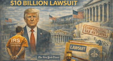 Trump sues IRS, Treasury for $10B over tax leaks, raising conflict questions