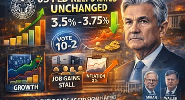 US Fed holds rates at 3.5%-3.75% as inflation stays elevated and job gains cool