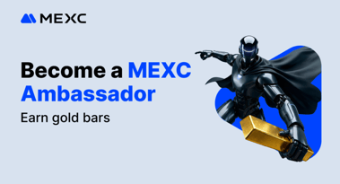 MEXC launches referral ambassador program offering up to 40% commissions and gold bar rewards