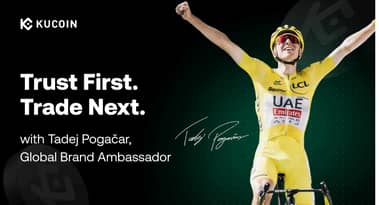 KuCoin partners with Tour de France Champion Tadej Pogačar in trust-led crypto collaboration