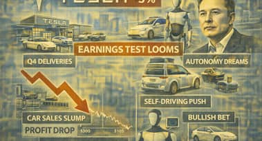 Why is Tesla stock dropping ahead of Q4 earnings: should you buy the dip?