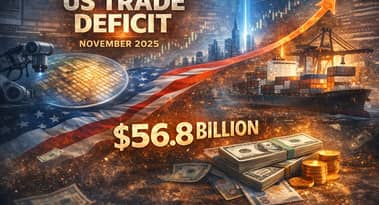 US trade deficit widens to $56.8 billion, far exceeding $43.4B forecast