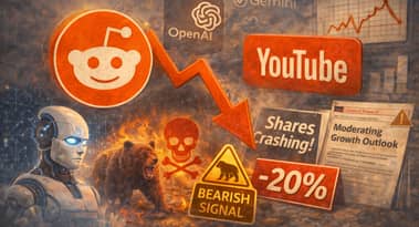 A ação do Reddit está despencando e o YouTube pode ser o culpado