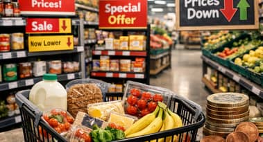 UK grocery inflation cools as food price pressures ease for shoppers