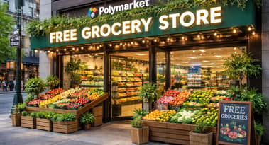 Polymarket takes crypto offline with free grocery store push in New York City