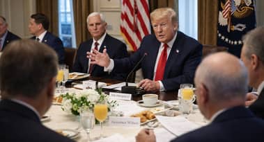Trump signals possible military strike on Iran, offers few specifics