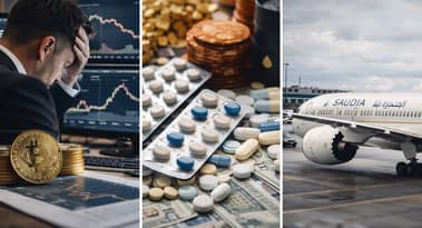 Evening digest: Bitcoin crashes, weight-loss drug price war, Saudia’s fleet expansion