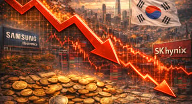 South Korean stocks tumble as AI doubts and rate jitters trigger sharp selloff