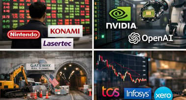 Morning brief: Asian stocks slide as tech sell-off deepens, Nvidia–OpenAI deal nears