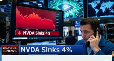 Nvidia stock sinks 4%: are Washington’s China AI chip delays spooking markets?