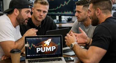 PUMP rebounds as Cashback Coins launch offset token sell-off