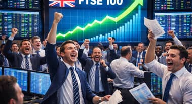 FTSE 100 Index soared to a record high thanks to these stocks