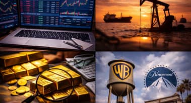 Morning brief: oil steadies, gold dips, and WBD to reconsider Paramount bid