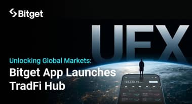 Bitget targets 40% of tokenized stock trading by 2030, boosts TradFi with one-click access