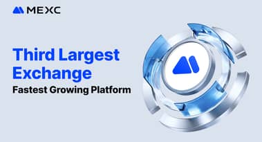 MEXC surges to third place among global crypto exchanges, doubles trading volume in 2025