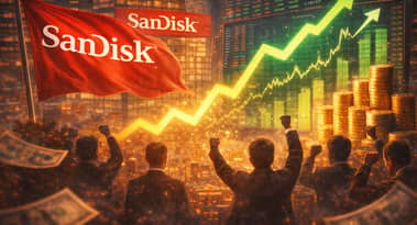 SanDisk stocks rockets another 16% today: why analyst see further upside ahead