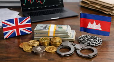 UK sanctions key $20B crypto scam pipeline linked to trafficking