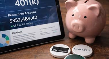 Blackstone, Carlyle jumps as 401(k) rule opens $14T opportunity